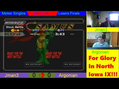 FGINI IX - Melee Singles - Losers Finals - Jman3 vs Argonian