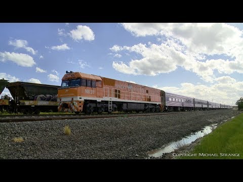 Great Southern NR31 With Passenger Train At Gheringhap - PoathTV Australian Railways