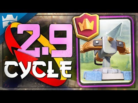 DESTROY BEATDOWN w/ F2P X-BOW CYCLE DECK || 6300+ Top Ladder Pushing!