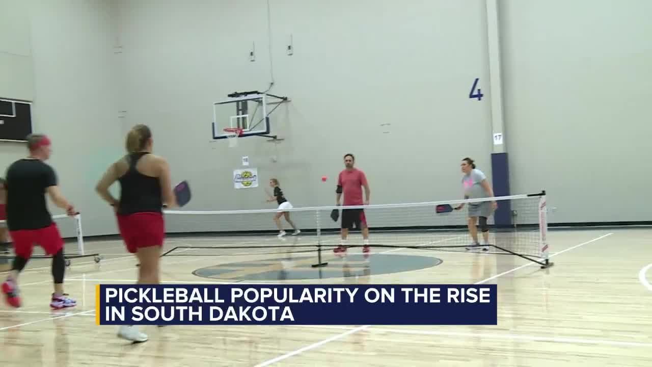 Pickleball popularity on the rise in South Dakota