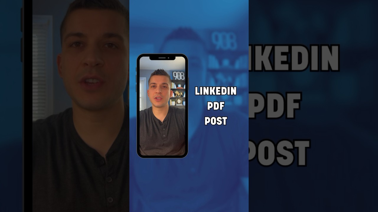 Here's how you can make the most of LinkedIn PDF file posts #908ent #linkedin #pdf