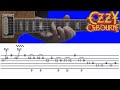Ozzy / Rhoads - S.A.T.O - Guitar Solo Lesson, with Tabs!