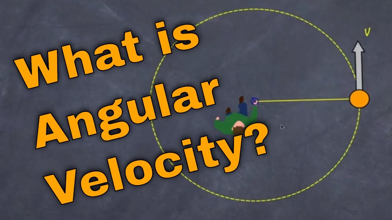 angular velocity: what is it and how is it calculated