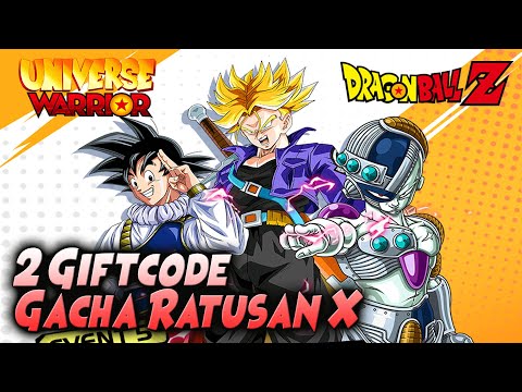 2 GIFTCODE | GACHA Ratusan X Cari Char LIMITED & FAV!! PvP Nya SERU! 🔥 Dragon Ball Universe Warrior