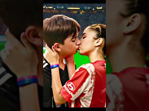 Thiago Messi & His Girlfriend 😍🔥