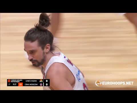 UNICS Kazan - CSKA Moscow 75-86: Alexey Shved (27 points on 6/10 3PT)