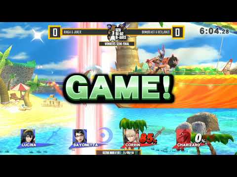 Ultra WBB #161 | Raiga & Joker vs BBM|Beast & BCe|Juice - Winners Semi-Final - Super Smash Bros. for