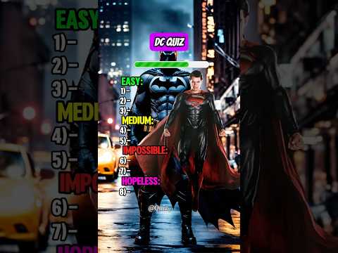 Only a DC Fan can guess these Superheroes!!🤯 #shorts #quiz #trivia