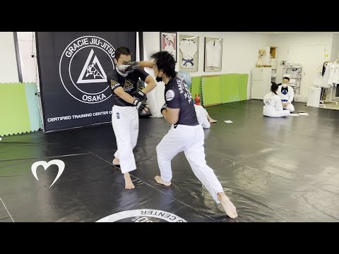 【異種格闘技】総合格闘技ルールでスパーリング　Akira : Ishihara【グレイシー柔術ファン】