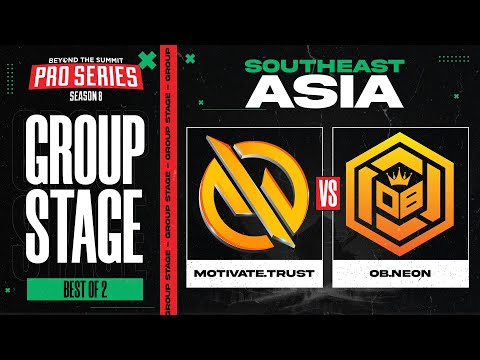 MG.Trust vs OB.Neon Game 2 - BTS Pro Series 8 SEA: Group Stage w/ Ares & Danog