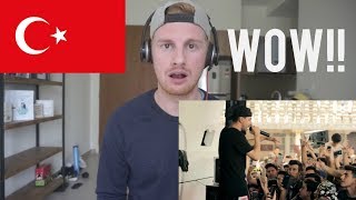 (WOW!!) Contra - Ölü (Yakaza Vol8) // TURKISH LIVE RAP REACTION