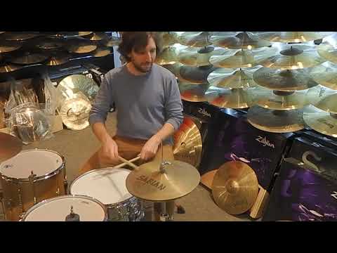 Quick Demo of Sabian HH Fusion 13" Hi-Hat