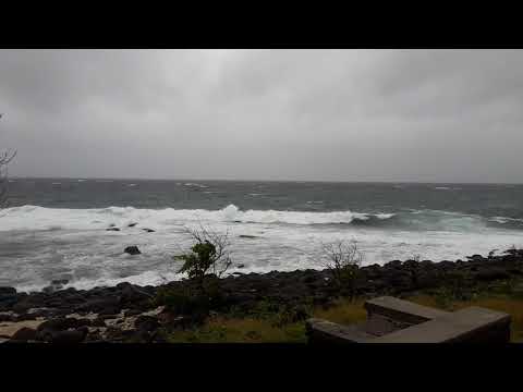 Tropensturm Fakir morgens in Albion