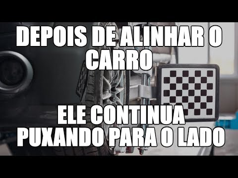 After aligning the car, it keeps pulling to the side