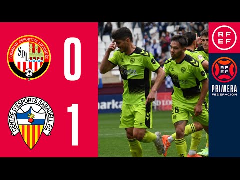 RESUMEN #PrimeraFederación | SD Logroñés 0-1 CE Sabadell FC | Grupo 2 | Jornada 33