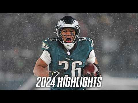 Greatest NFL Rushing Season Ever - Saquon Barkley Highlights