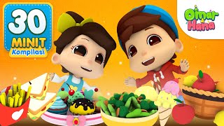 Download lagu Yummy | Kompilasi Kisah Makanan | Omar & Hana mp3