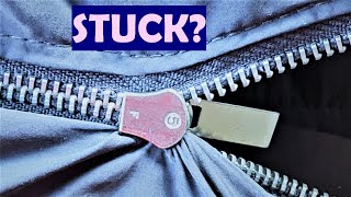 How to fix stuck zipper