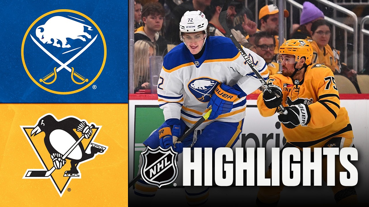 Sabres vs. Penguins | NHL Highlights | March 05, 2026