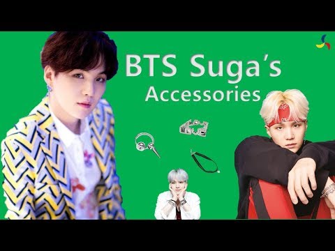 Check Out BTS Suga’s Accessories