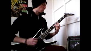 Watain Legions of the black light guitar cover