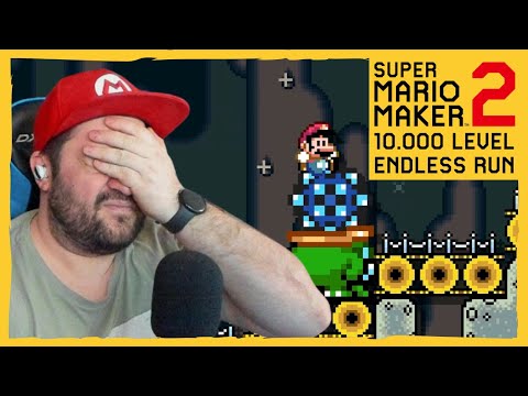 1425+ | 10K Endless RUN | 10000 Level Mario Maker 2 Challenge