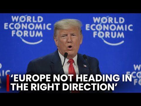 Watch: Donald Trump Rips Into Europe At World Economic Forum 2026
