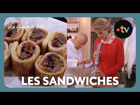 Les sandwiches - Les Carnets de Julie