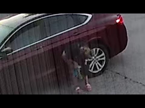 Woman peeing in our private parking lot (Again)