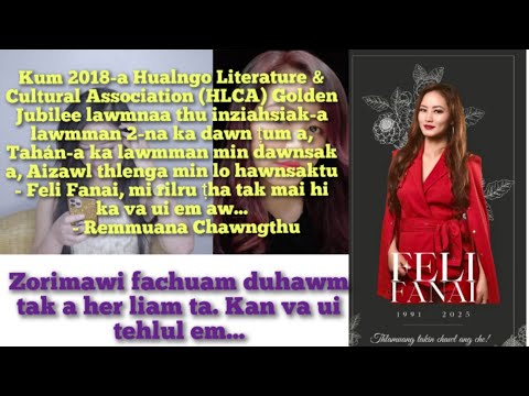 Feli Fanai pualin a hlimthla mawi ṭhenkhat aw.. Ka va ui ngawih ngawih tehlul em!