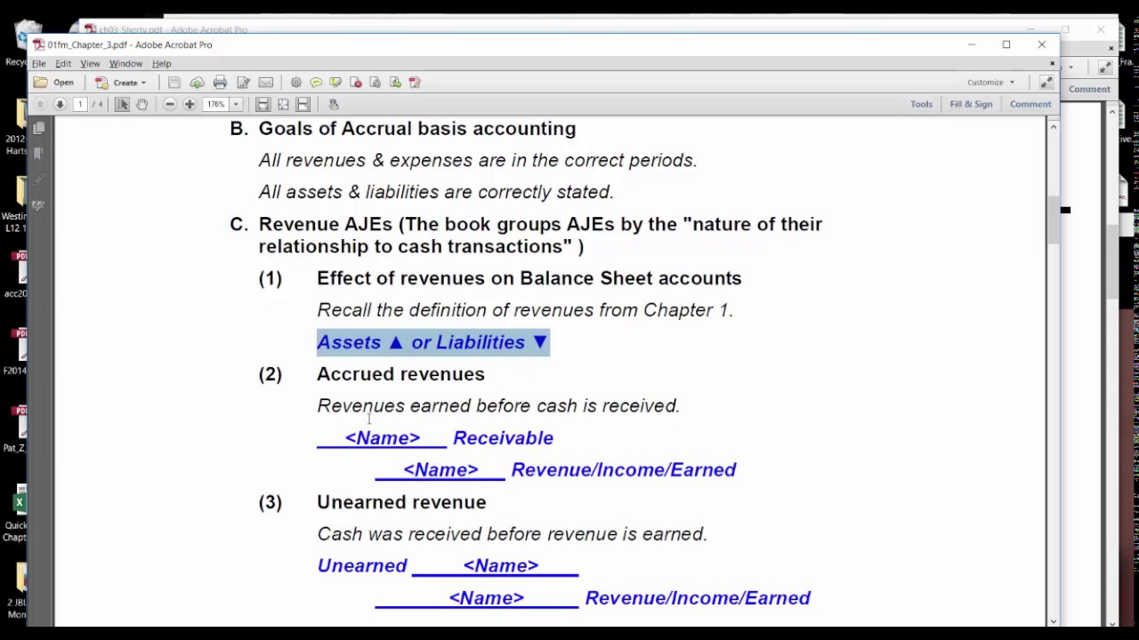 ACC201 Chapter 03 Instructor Notes