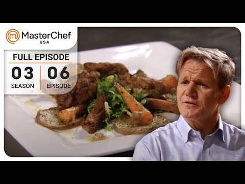 Braised Beef Tongue in the Mystery Box Round | MasterChef USA | Food Show