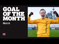 Keeper Reiziger: 'Pak hem dit jaar gewoon weer' | GOAL OF THE MONTH MARCH