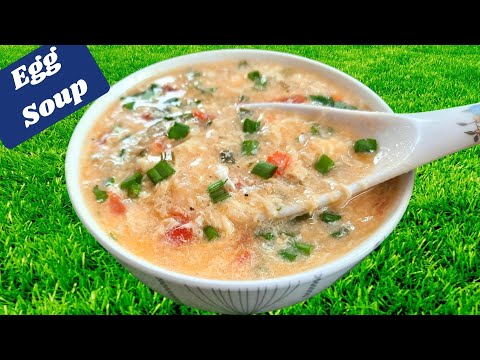 अंडे का सूप | Learn Egg Soup in just 3 mins | Terrace Kitchen | Egg Drop Soup Recipe | Healthy Soup