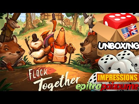 Flock Together  - Unboxing & Impressions (EN) by Epitrapaizoume