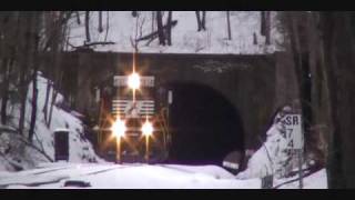 preview picture of video 'Norfolk Southern Howells to Otisville, New York'