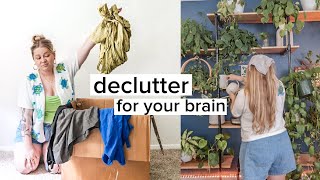 organizing & cleaning mostly for my anxiety but also sustainability