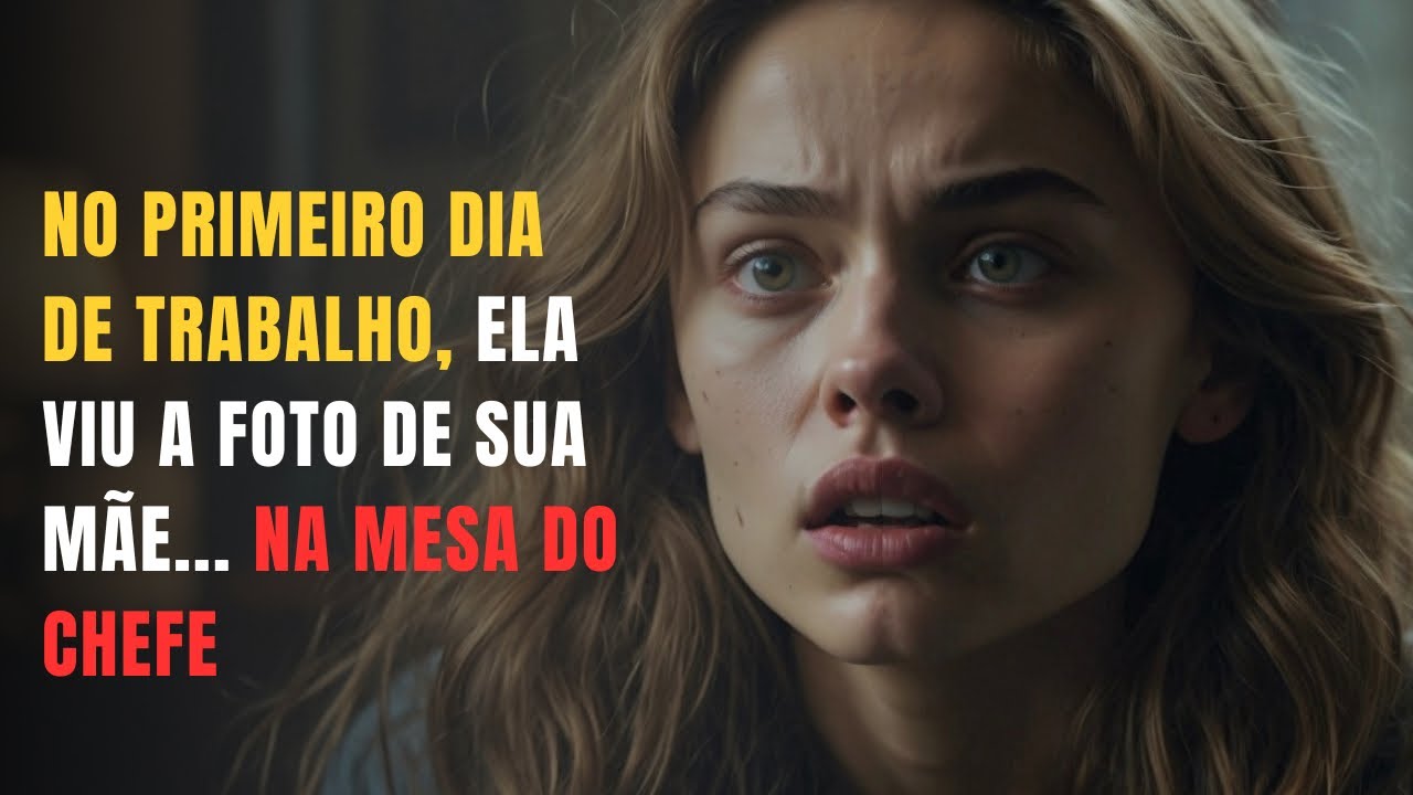 No seu primeiro dia de trabalho ela viu a foto de sua mãe... na mesa do CHEFE!