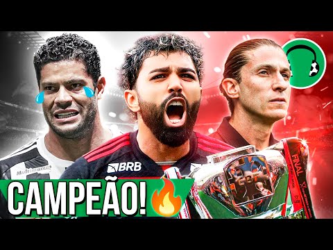 ♫ FLAMENGO PENTACAMPEÃO DA COPA DO BRASIL! 🏆 | Paródia Menina de Vermelho - MC Menor JP