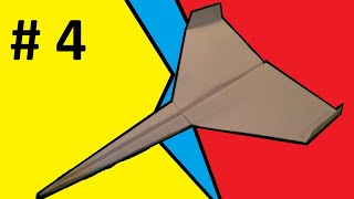 jak zrobić samolot z papieru - odrzutowiec - paper airplane