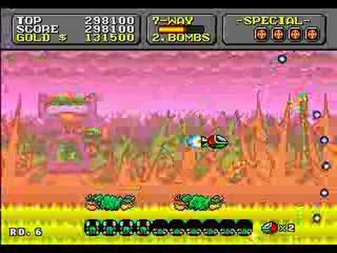 Super Fantasy Zone Megadrive