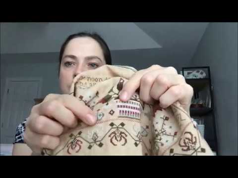 Nicole's Needlework: Episode 50 - Knitting finish and lots of Stitching WIPs!