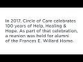 Frances E. Willard Ministry Center Reunion