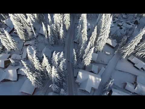 Csíkszentimrei Büdösfűrdő télen, iarnâ în Sântimbru-băi