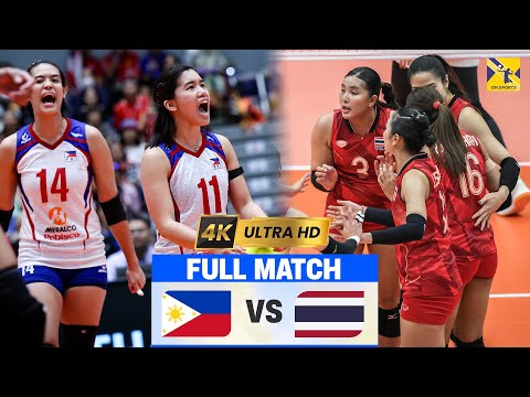 Full 4K | PHILIPPINES vs THAILAND | Jia De Guzman vs. Pornpun Guedpard so tài hấp dẫn