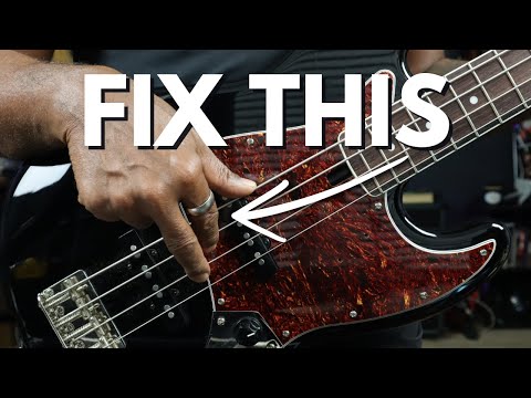 Beginner Bass Players: Do this to fix your plucking hand technique!