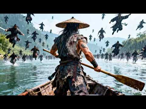 The shabby boatman was a martial arts master and defeated 1000 masked fighters in one strike!