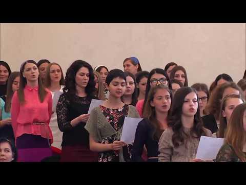 Corul de fete Gloria Bujac - Hristos din morti a-nviat