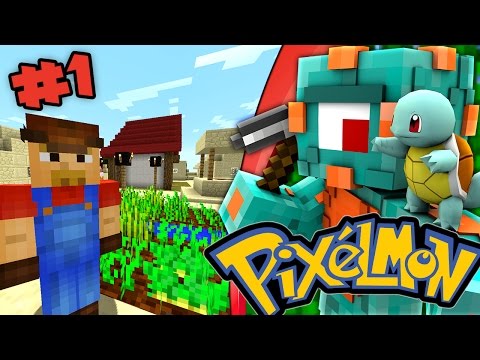 THE ADVENTURE BEGINS! | Pixelmon Survival Episode 1!