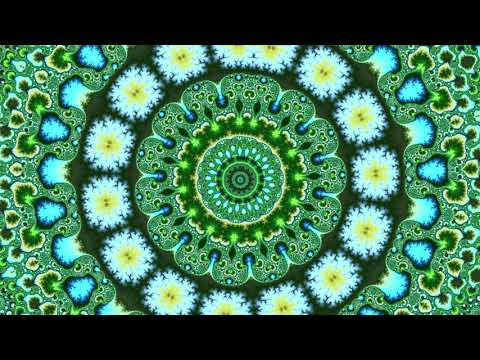 Attract Positive Thought - 4K Psychedelic Visuals Mandala Healing - Psyart Trippy Video